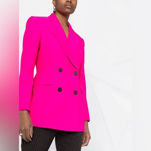 JOIE - NWT - Oversized Hot Pink Blazer S - Picture 1 of 14